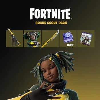 فورت نايت - حزمة  Rogue Scout Pack + 1,500 V-Bucks Challenge
